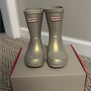 Hunter Kids First Classic Nebula Waterproof Rain Boot Toddler Size 7B/8G